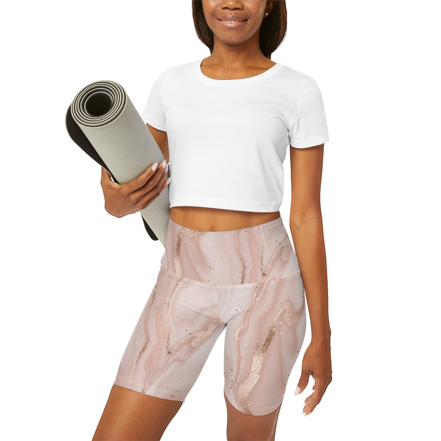 High Waisted Yoga Shorts