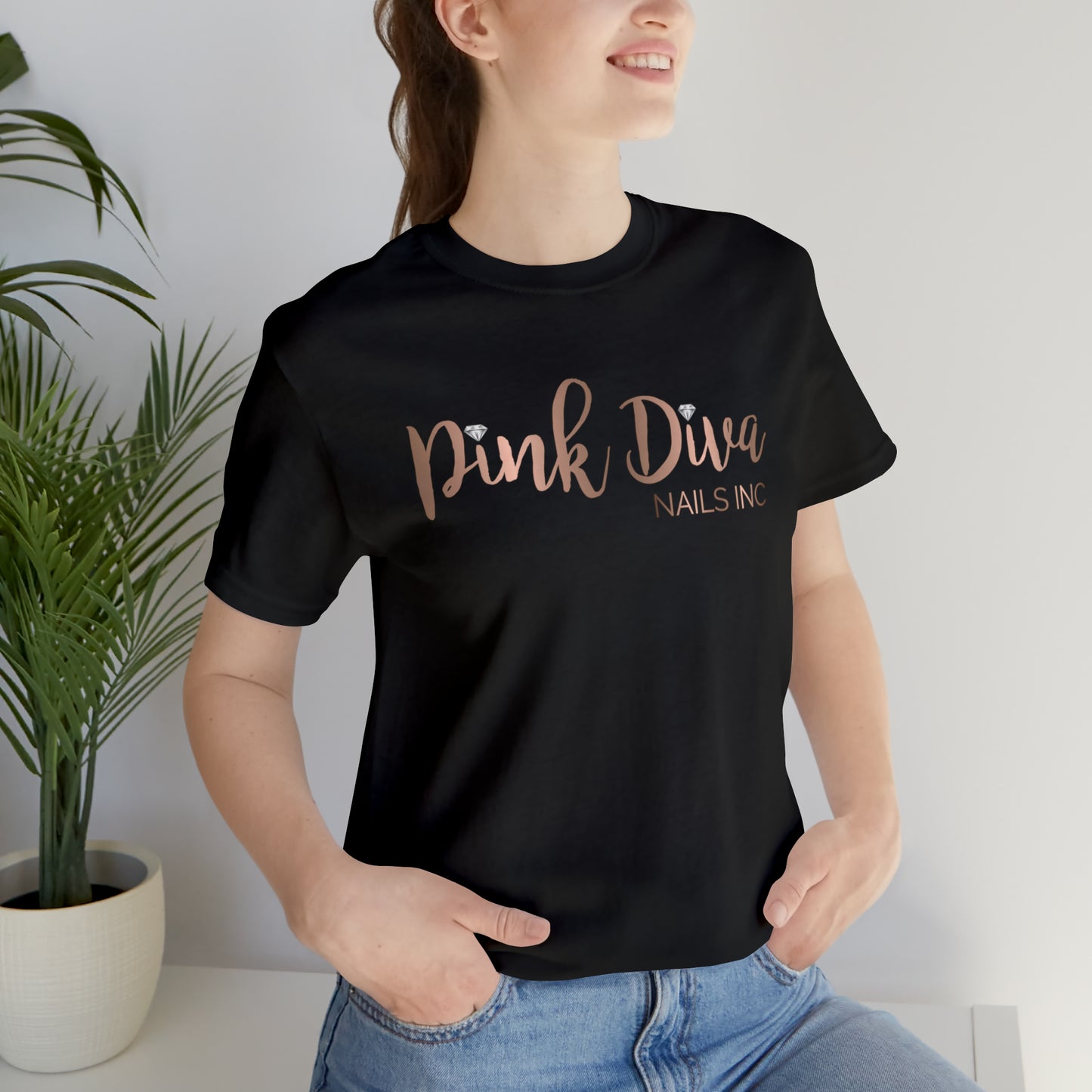 Pink Diva Short Sleeve Tee