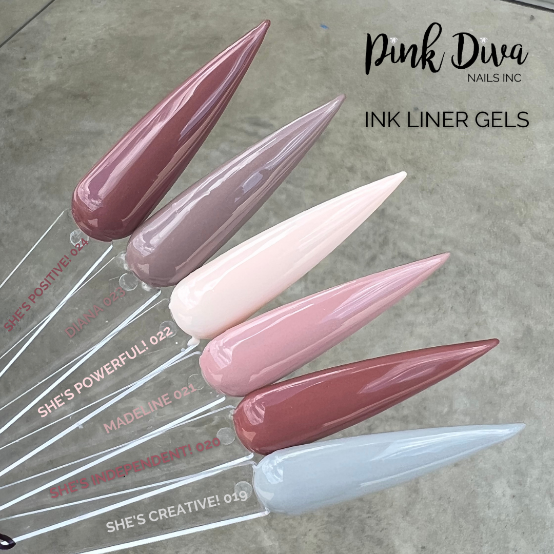 022 She's Powerful Ink Liner Gel