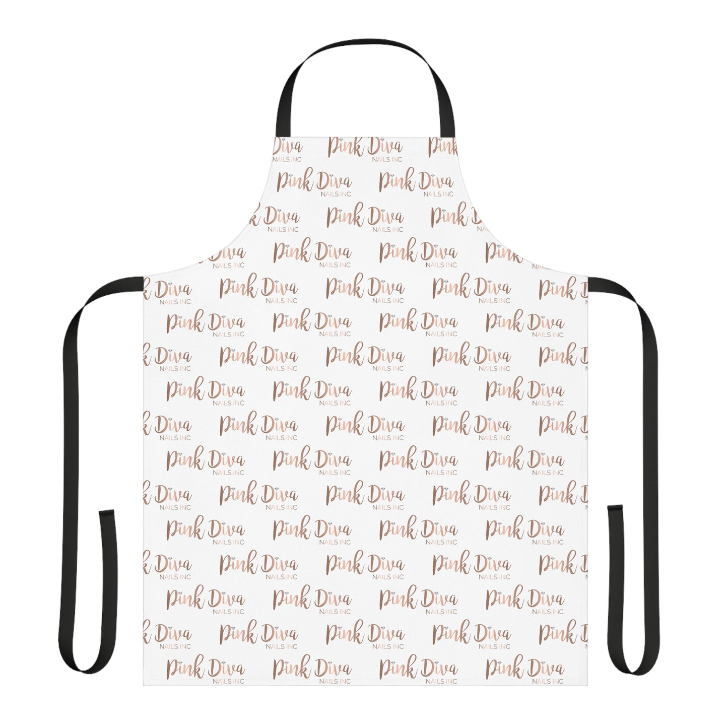 Monogram Apron White
