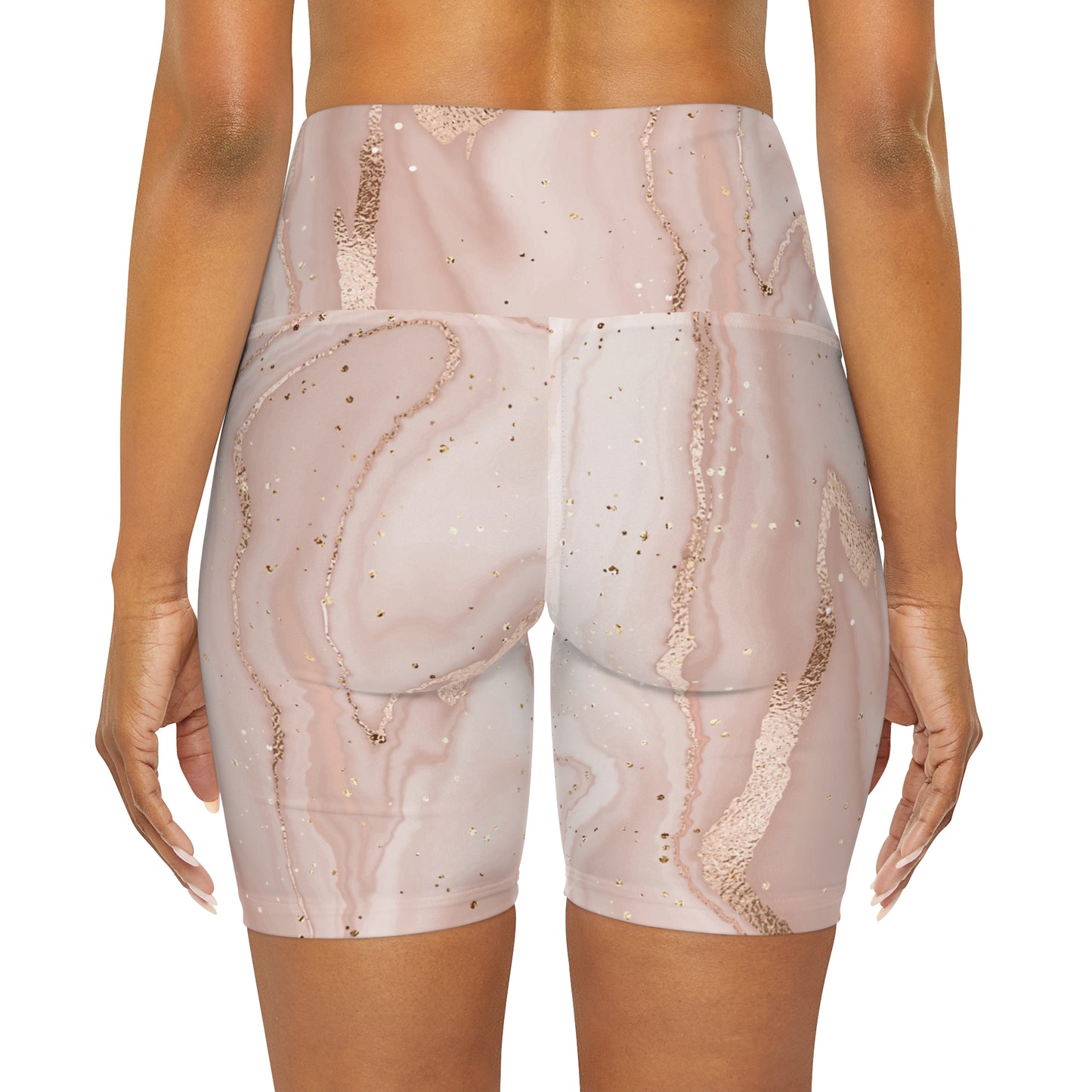 High Waisted Yoga Shorts