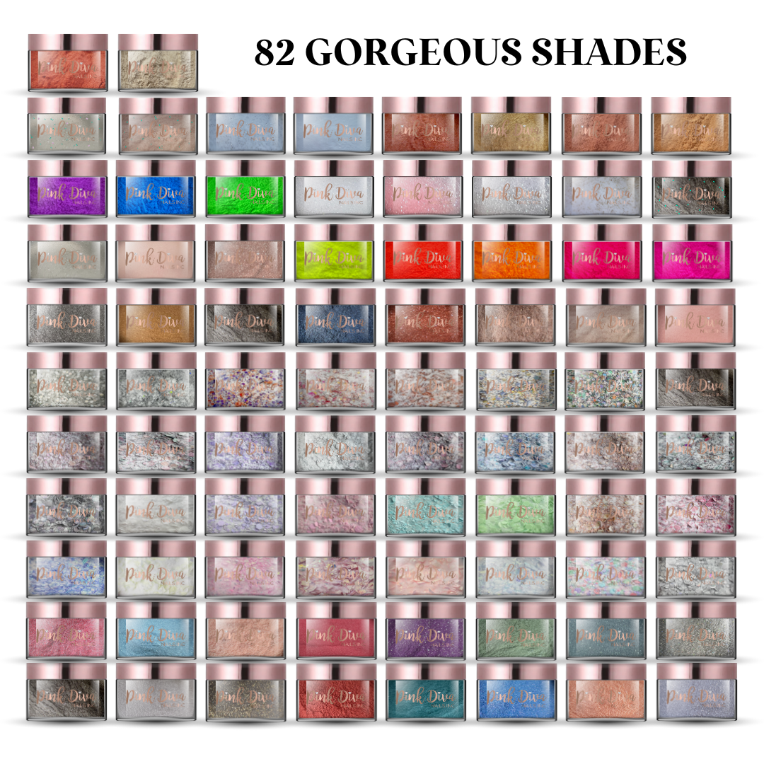 Complete Coloured Acrylic Collection