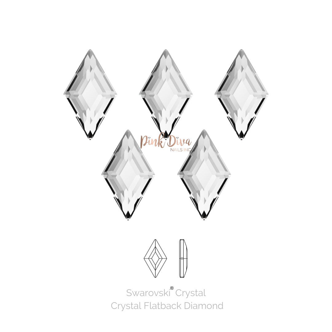 Swarovski® Crystal Plain Diamond Flatback