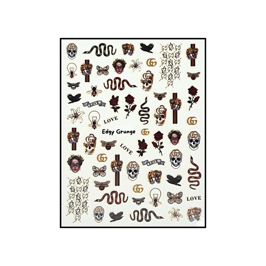 Edgy Grunge Sticker