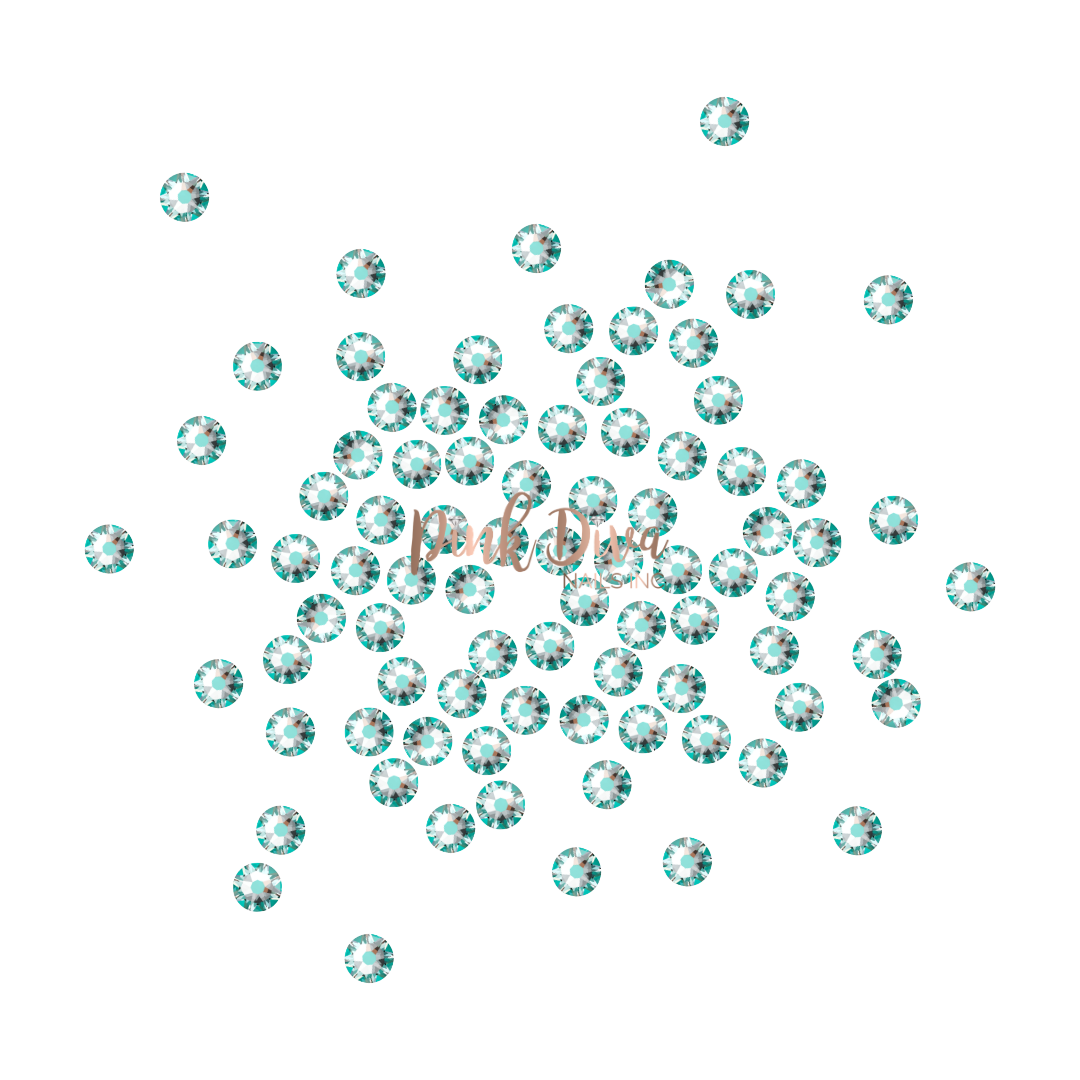 Swarovski Laguna DeLite flatback crystals