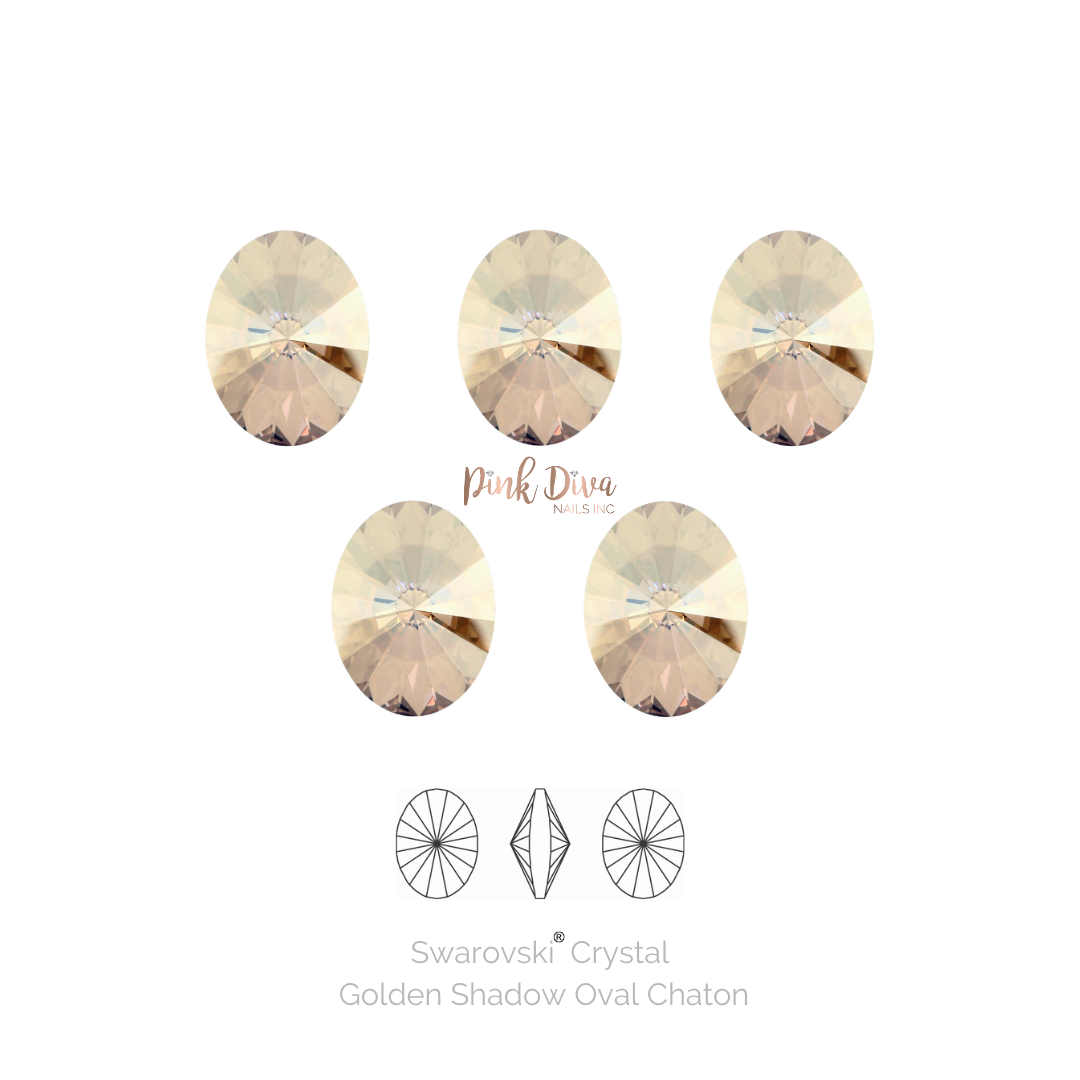 Swarovsk® Oval Rivoli Chaton