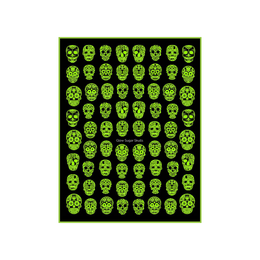 Glow Sugar Skulls