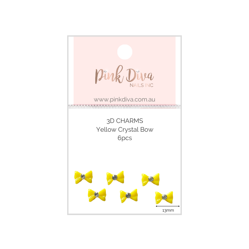 Yellow Crystal Bow