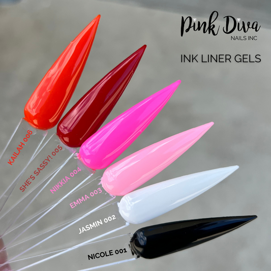 001 Nicole Ink Liner Gel