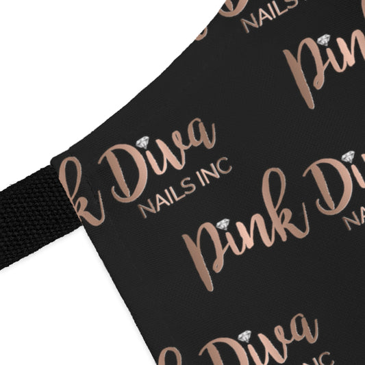 Monogram Apron Black