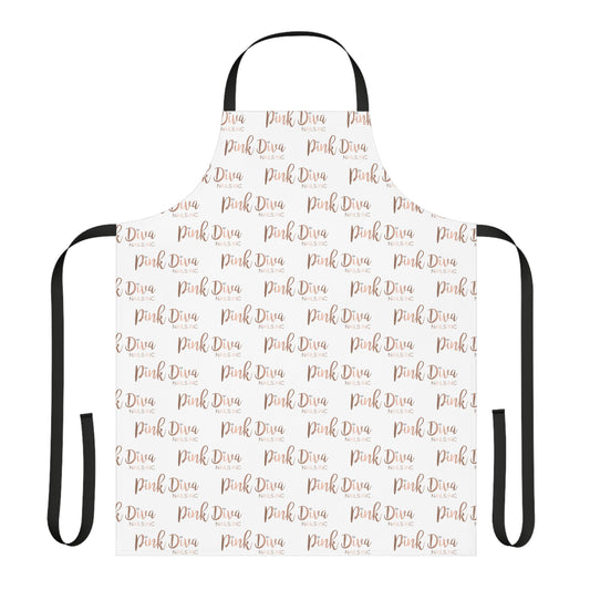 Monogram Apron White