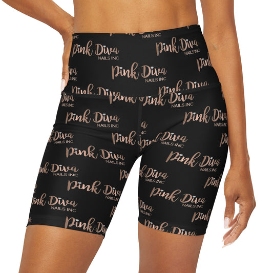 High Waisted Yoga Shorts