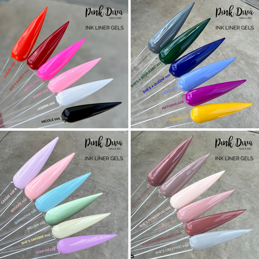 She's Solid Ink Liner Gel Collection