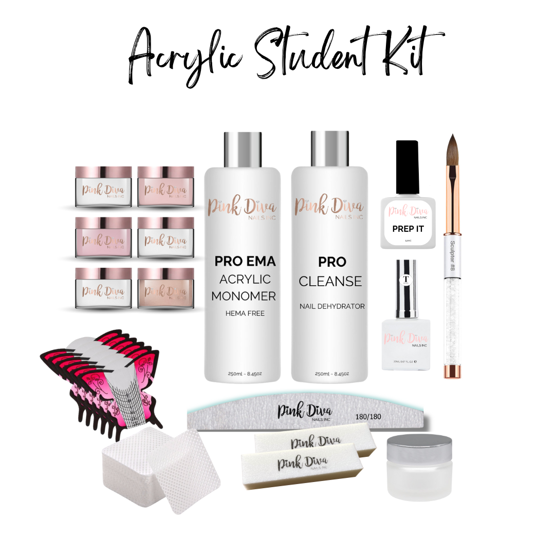 Acrylic Student Kit – Pink Diva