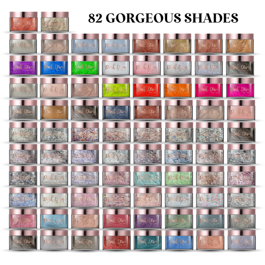 Complete Coloured Acrylic Collection