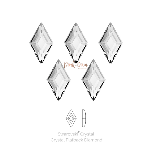 Swarovski® Crystal Plain Diamond Flatback