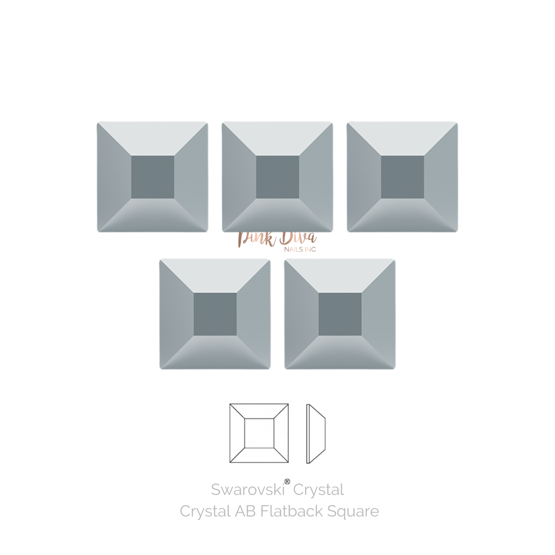 Swarovski® Square Flatback