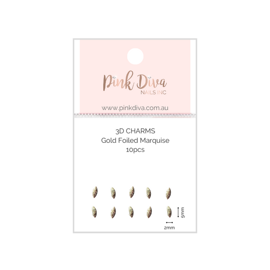 Gold Foiled Marquise