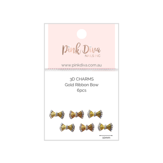 Gold Ribbon Bow
