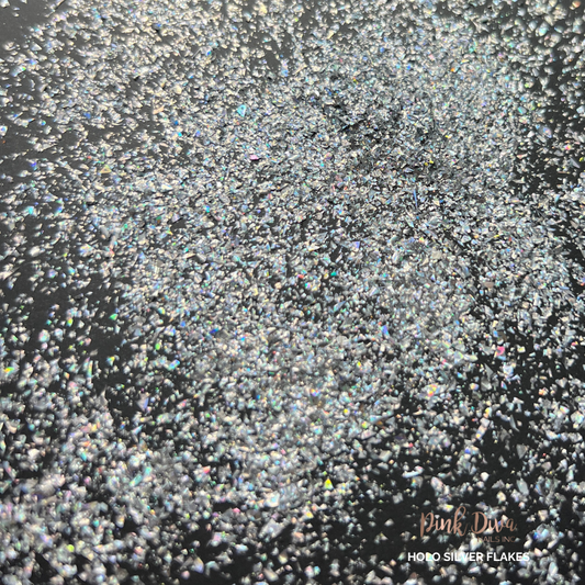 Holo Flakes Silver