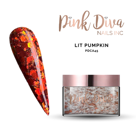 Lit Pumpkin