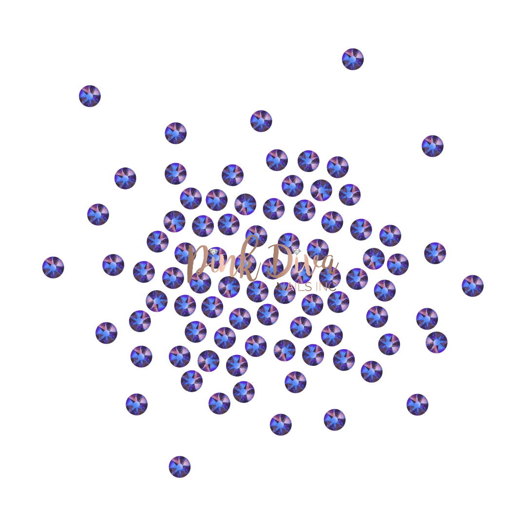 Swarovski Siam Shimmer flatback crystals