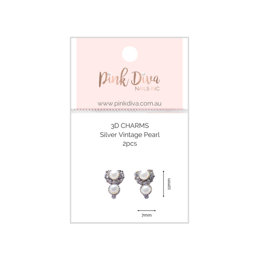 Silver Vintage Pearl
