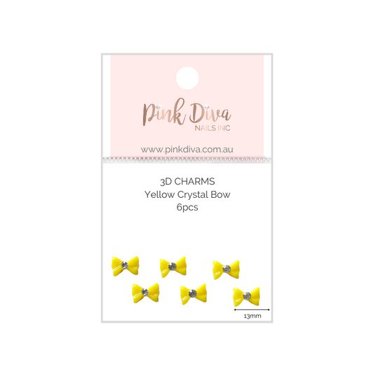 Yellow Crystal Bow