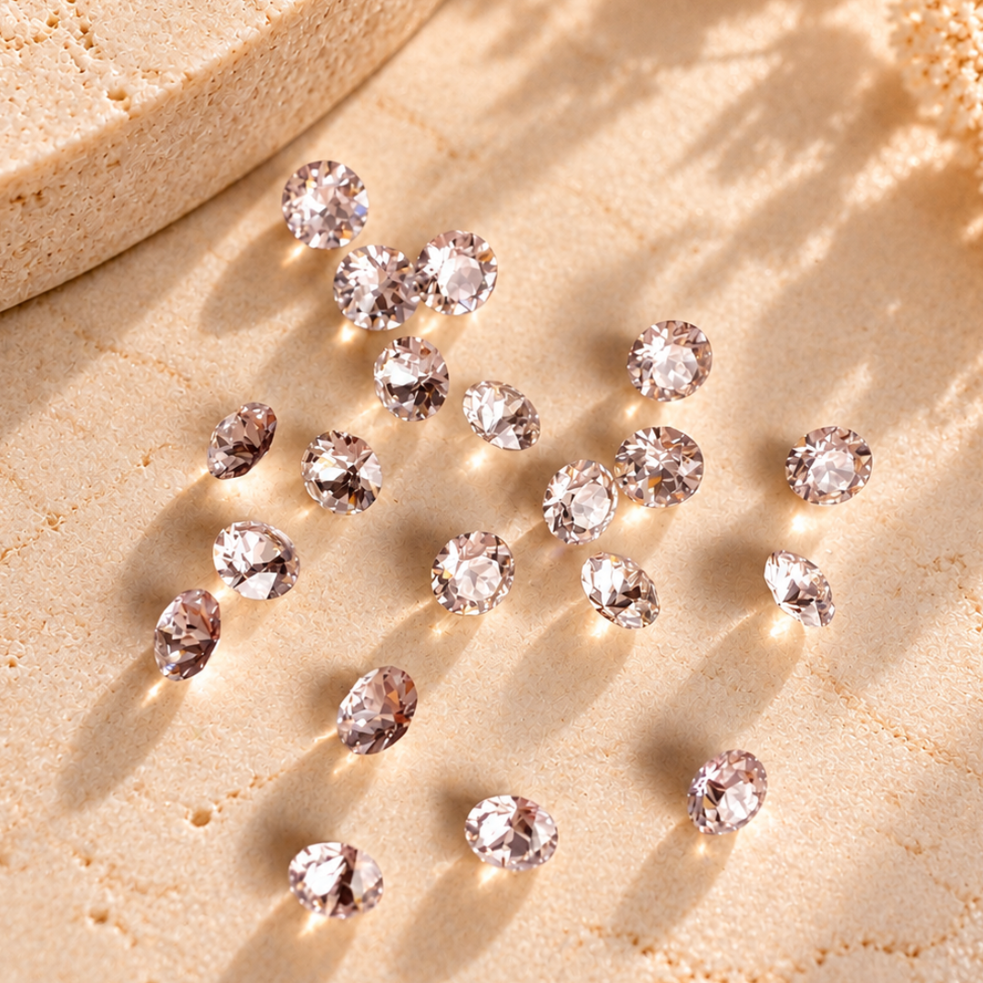 Swarovski Crystal pointback chaton crystals